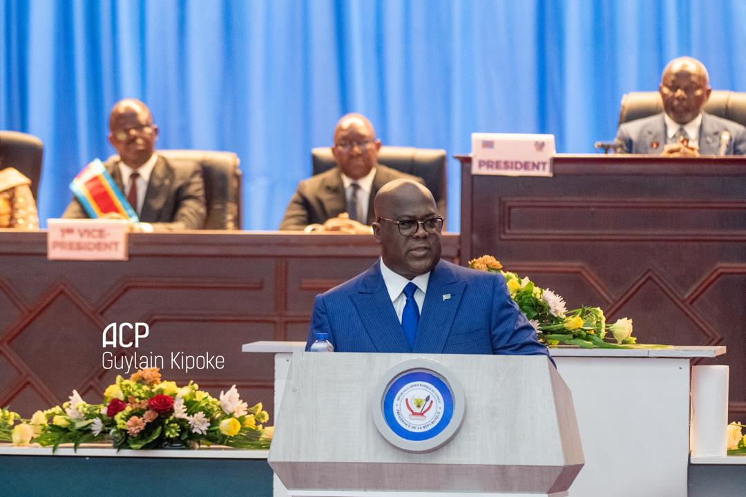 Discours sur l&rsquo;État de la Nation : Félix-Antoine Tshisekedi appelle à l&rsquo;unité et à l&rsquo;action pour la RDC