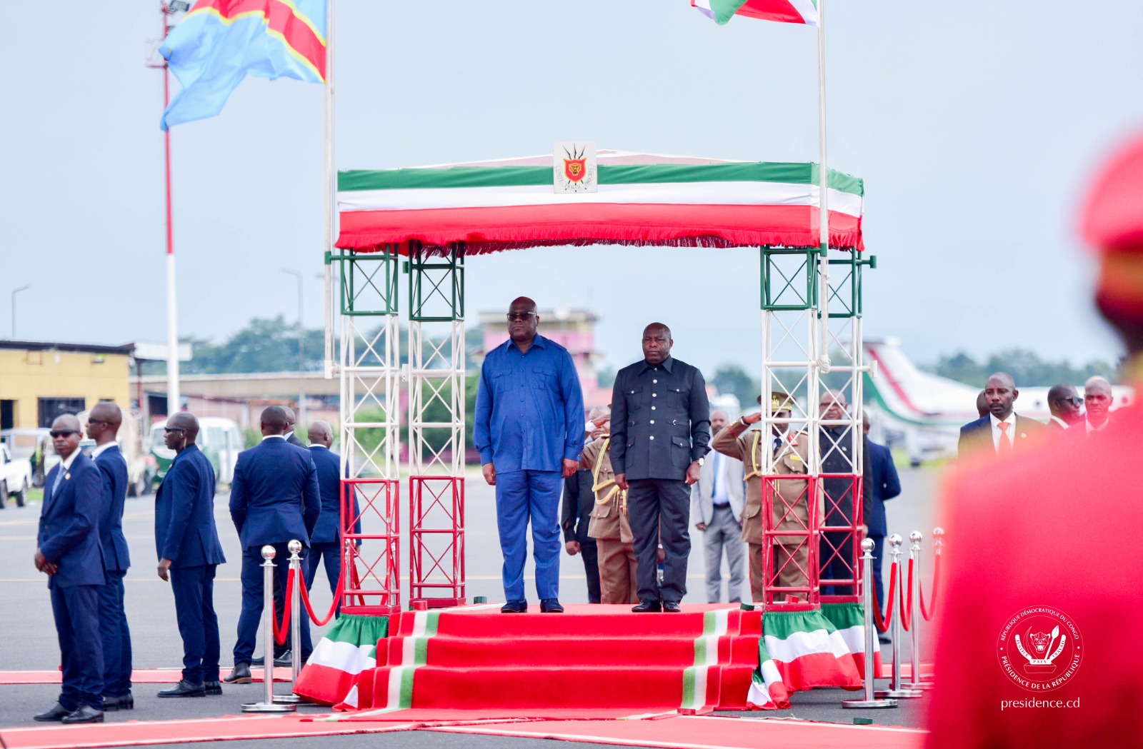 Félix Tshisekedi a eu un tête-à-tête avec Evariste Ndayishimiye ce dimanche à Bujumbura
