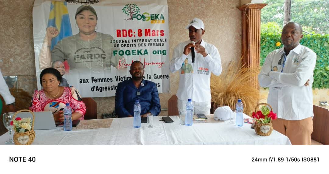 Journée Internationale de la Femme : La FOGEKA et Denise Nyakeru Tshisekedi inspirent et mobilisent
