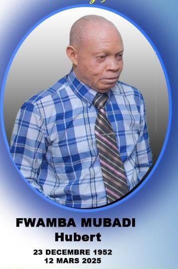 Programme des obsèques de Papa Hubert Fwamba Mubadi