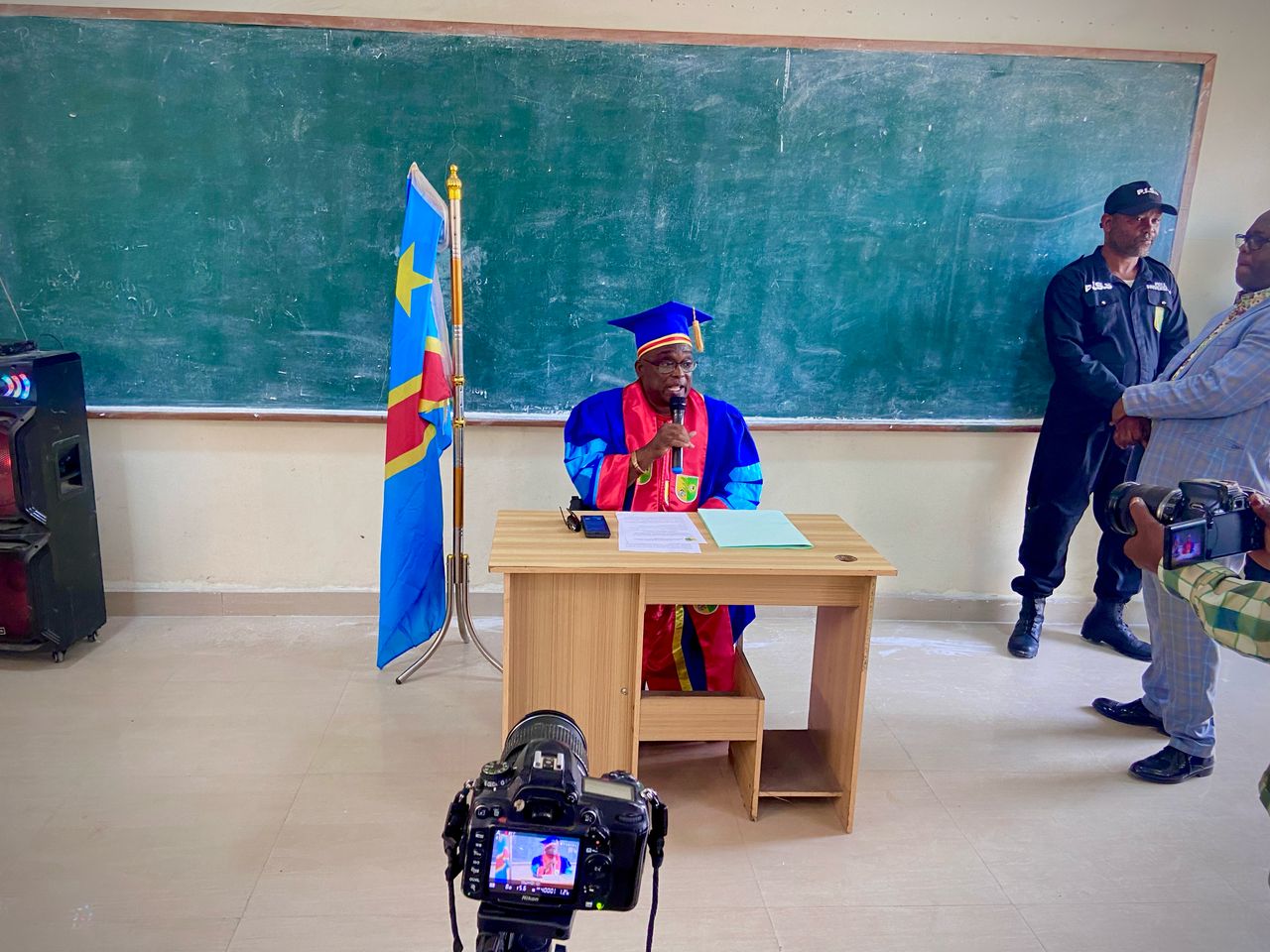 Une école doctorale voit le jour à l’ISS/KIN grâce au DG Jean-Marcel Mbikayi