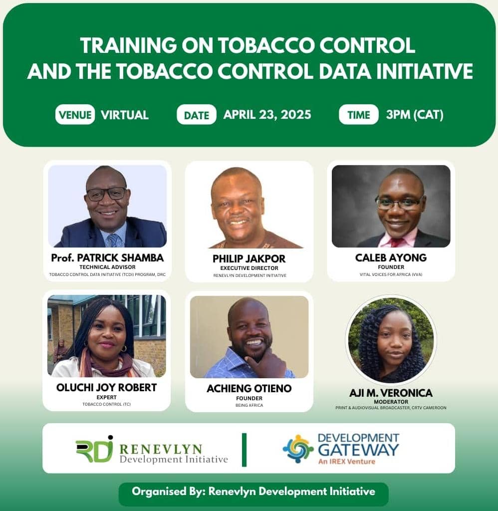 RDI et ses partenaires outillent les journalistes congolais pour combattre l’industrie du tabac
