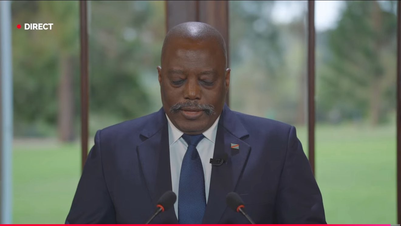 Voici l&rsquo;intégralité de l&rsquo;adresse de Joseph Kabila