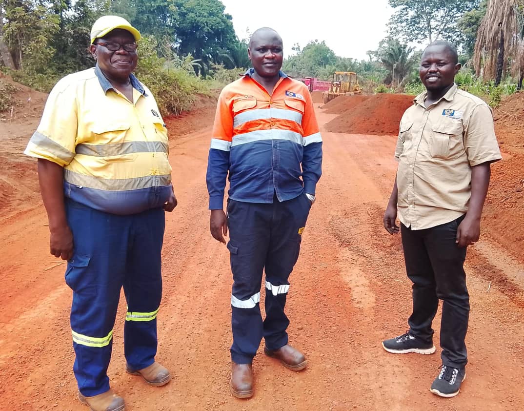 Haut-Uélé : La société IOB accélère la réhabilitation de la route Faradje–Dungu