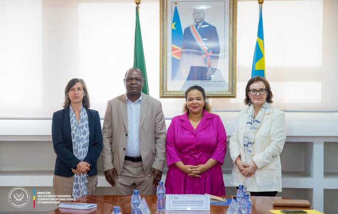 Diplomatie humanitaire : Thérèse Kayikwamba échange avec Oxfam Québec et Oxfam USA sur les priorités en RDC