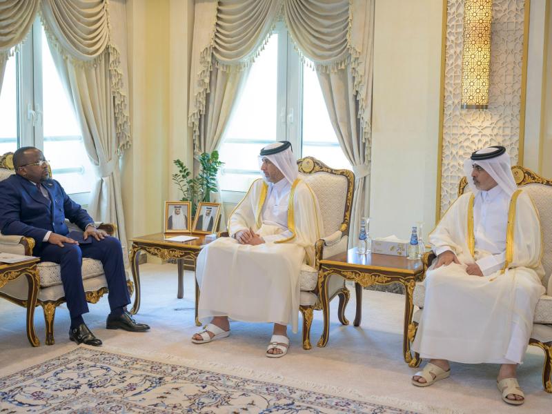 Jacquemain Shabani reçu à Doha : Parole de paix, terre de feu