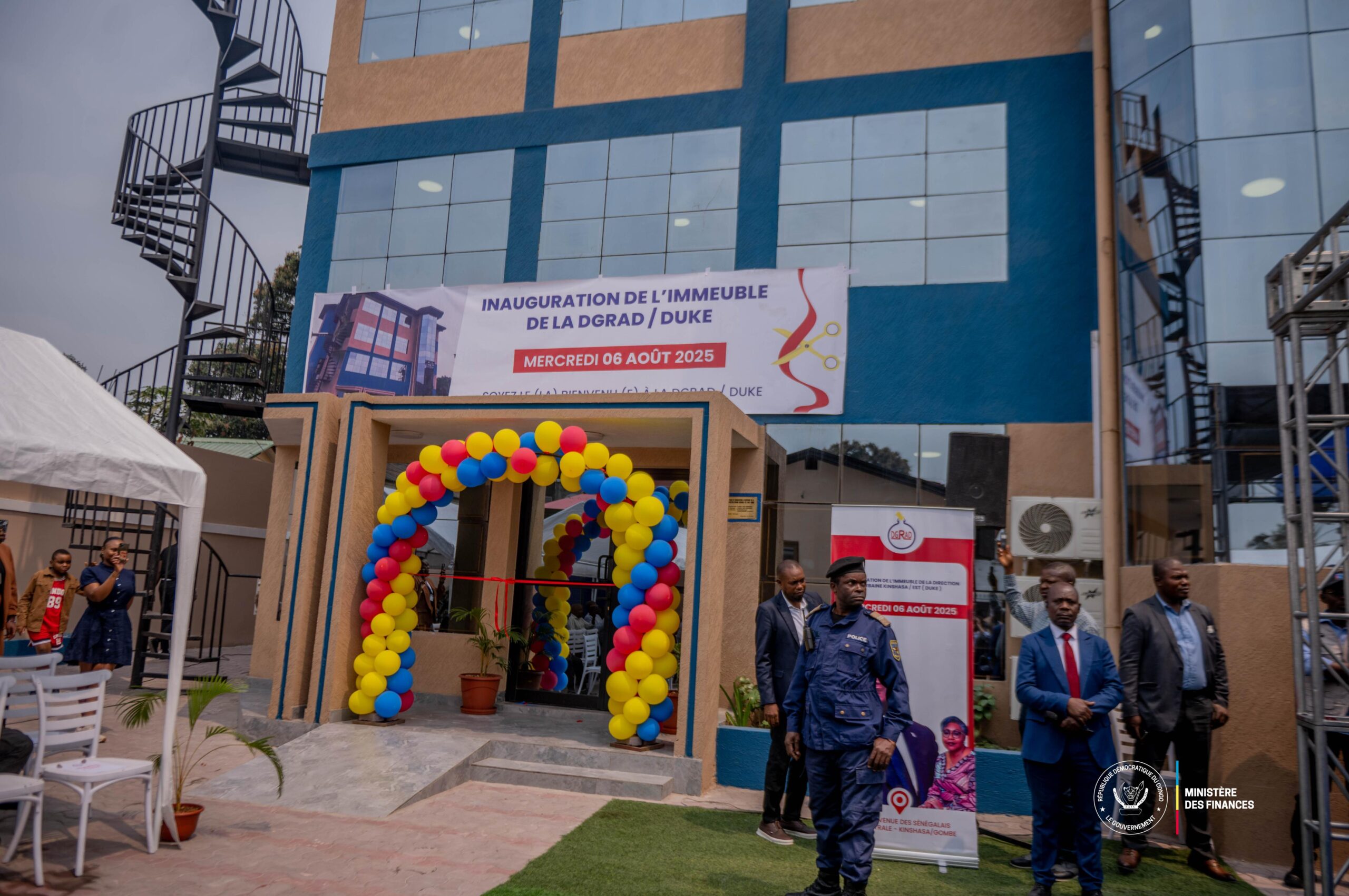 Kinshasa-Est : La DGRAD inaugure un bastion fiscal flambant neuf