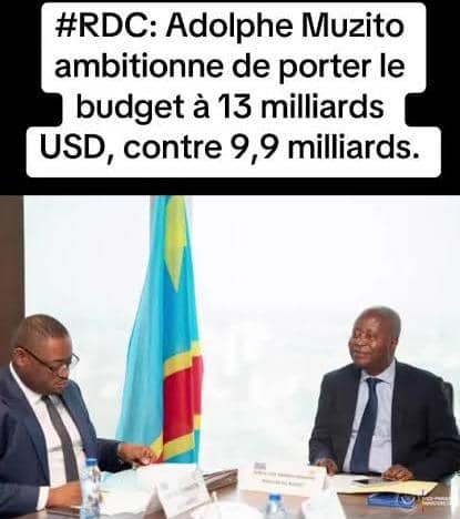 Muzito relance la machine budgétaire : 13 milliards ou le pari d’un État qui ose