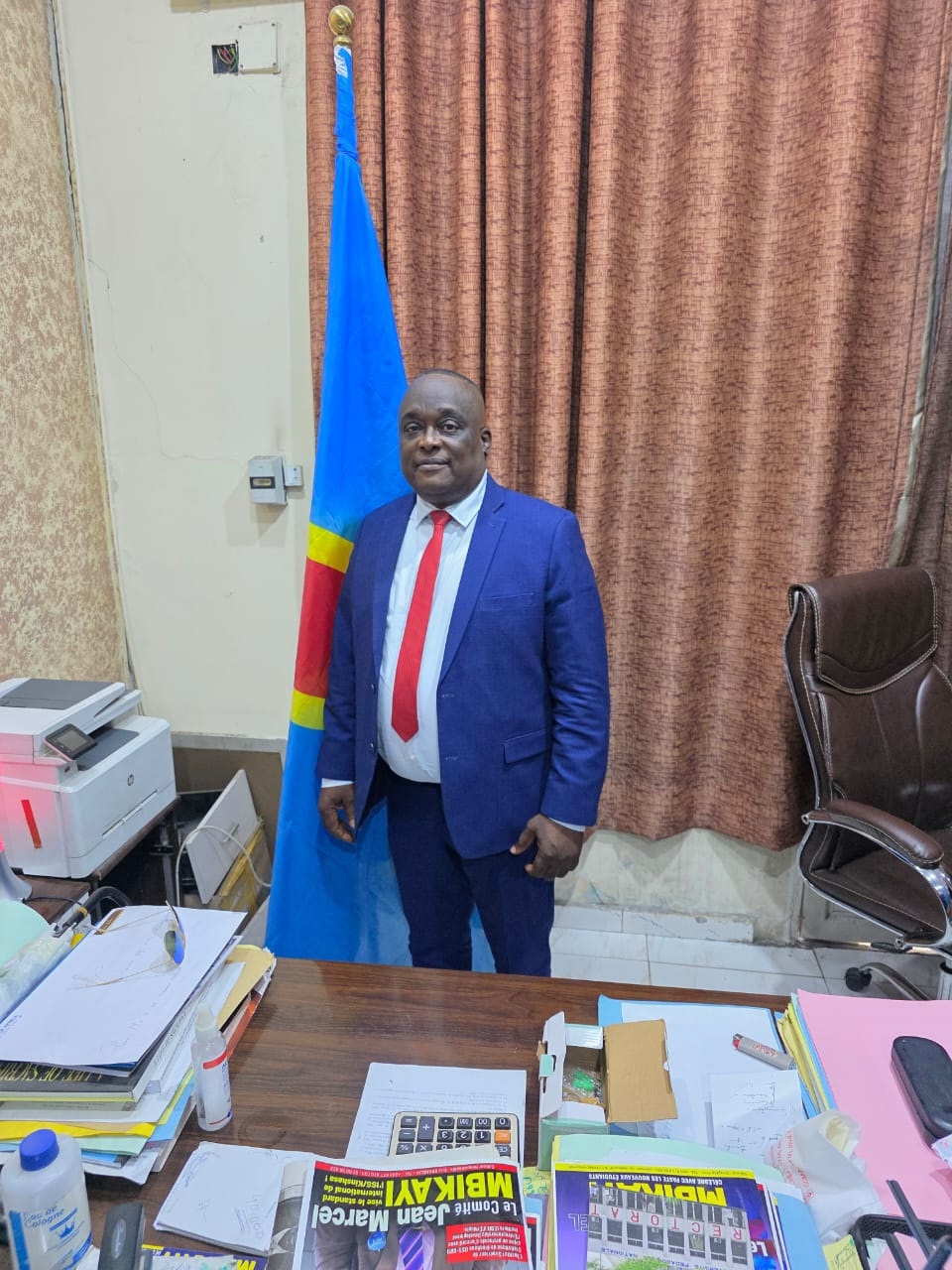 Semer le savoir, récolter l’avenir : L’engagement ferme du DG Jean Marcel Mbikayi