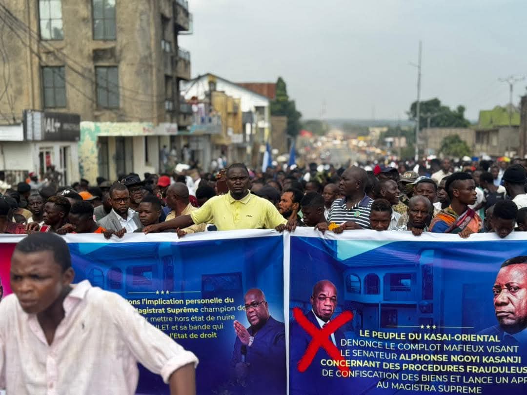 Kasaï Oriental : Mobilisation citoyenne contre l’injustice foncière visant Alphonse Ngoyi Kasanji