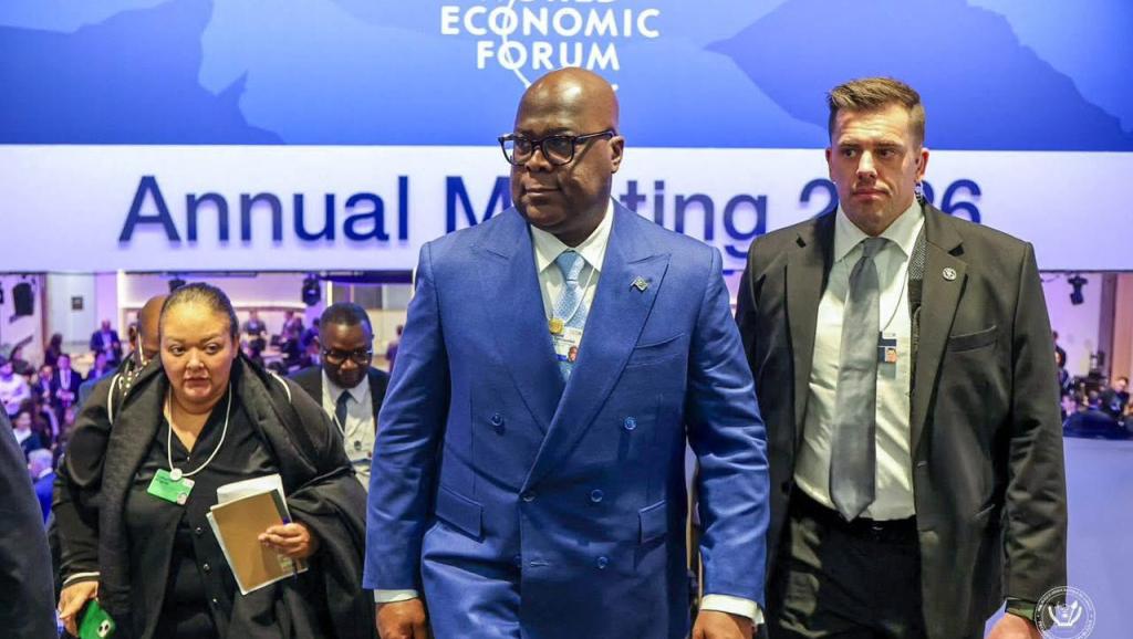 Davos : Félix Tshisekedi appelle à un pacte minier équitable et audacieux