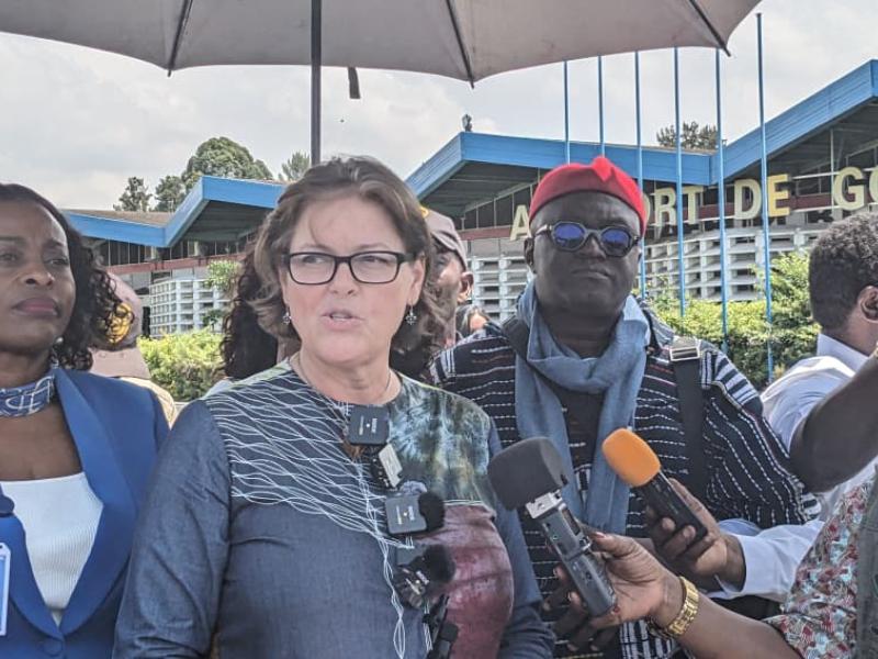 Goma :La MONUSCO relance l’accès aérien pour appuyer le cessez-le-feu