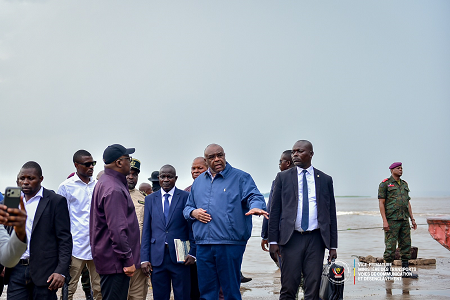 RDC : Félix Tshisekedi annonce la modernisation du port de Bandundu-ville