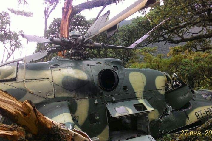 Sud-Kivu : l’armée congolaise annonce avoir abattu un hélicoptère rwandais à Muramvya